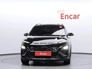 2022 Hyundai Kona I Рестайлинг, чёрный, 1430000 рублей, вид 2