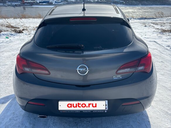 2012 Opel Astra GTC J Рестайлинг, серый, 1200000 рублей - вид 5