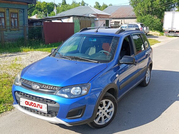 2018 Lada (ВАЗ) Kalina Cross II, синий - вид 1