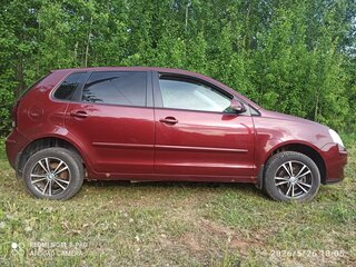 2008 Volkswagen Polo IV Рестайлинг, пурпурный, 440000 рублей, вид 3