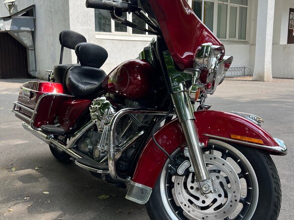 2007 Harley-Davidson Electra Glide, красный, 635000 рублей - вид 5