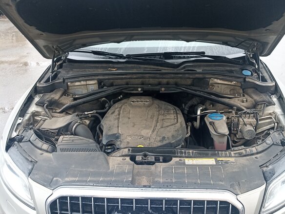 2013 Audi Q5 I (8R) Рестайлинг, серый, 1300000 рублей - вид 2