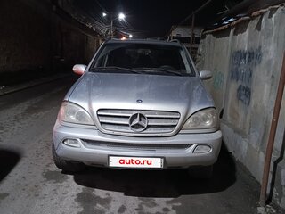 2001 Mercedes-Benz M-Класс 270 I (W163) Рестайлинг, серебристый, 800000 рублей, вид 1