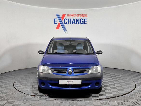 2006 Renault Logan I, синий, 219000 рублей - вид 2