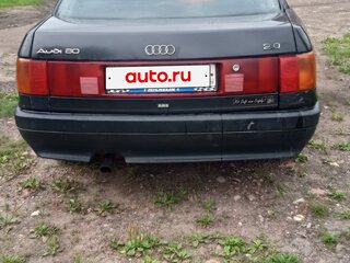 1989 Audi 80 IV (B3), чёрный, 103000 рублей, вид 3