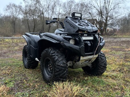 2014 Yamaha Grizzly 700, чёрный, 870000 рублей, вид 3