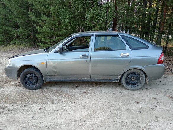2009 Lada (ВАЗ) Priora I, серый, 220000 рублей - вид 3