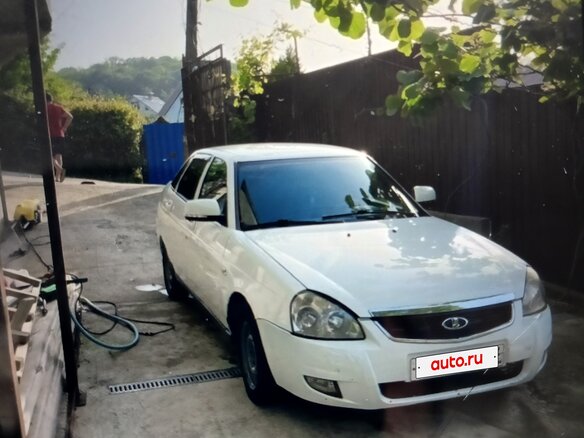 2009 Lada (ВАЗ) Priora I, белый, 200000 рублей - вид 1