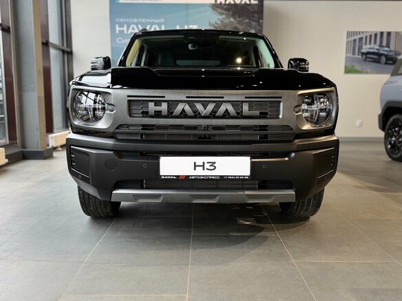 2026 Haval H3 I Рестайлинг, чёрный - вид 2