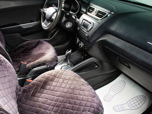 2012 Kia Rio 4-speed III, синий - вид 8