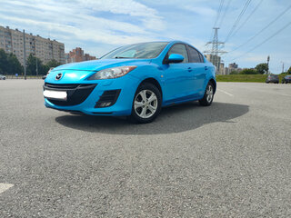 2011 Mazda 3 II (BL), голубой, 700000 рублей, вид 1