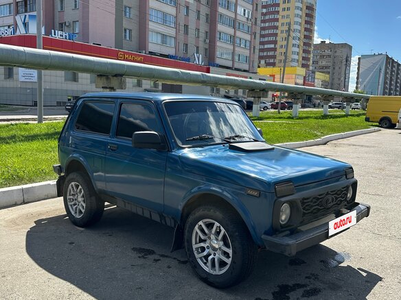 2011 Lada (ВАЗ) 2121 (4x4) I Рестайлинг, синий, 399000 рублей - вид 3