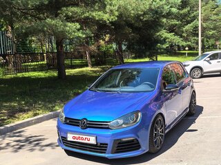 2012 Volkswagen Golf R VI, синий, 1640000 рублей, вид 4