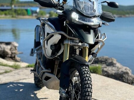 2022 Triumph Tiger 1200, зелёный, 1700000 рублей, вид 5