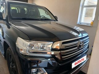 2015 Toyota Land Cruiser 200 Series Рестайлинг 2, чёрный, 6500000 рублей, вид 1