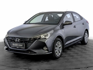 2021 Hyundai Solaris II Рестайлинг, серый, 1319000 рублей, вид 1