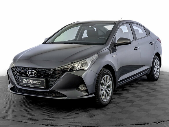 2021 Hyundai Solaris II Рестайлинг, серый