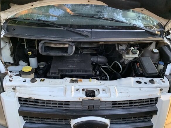 2008 Ford Transit, белый - вид 6