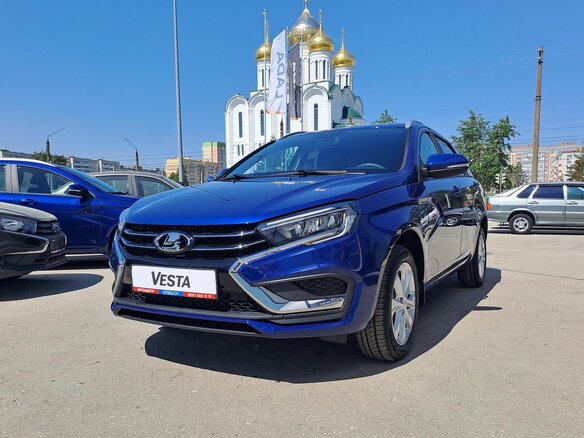 2025 Lada (ВАЗ) Vesta SW I Рестайлинг (NG), синий, 1965900 рублей - вид 29