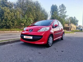 2008 Peugeot 107 I, красный, 299000 рублей, вид 3