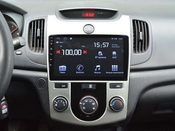 2009 Kia Cerato 5-speed II, серебристый, 849999 рублей - вид 12