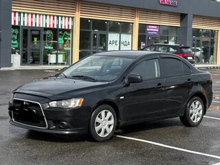 2013 Mitsubishi Lancer X Рестайлинг, чёрный, 860000 рублей, вид 1