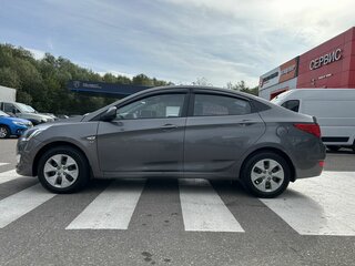 2016 Hyundai Solaris I Рестайлинг, серый, 970000 рублей, вид 4