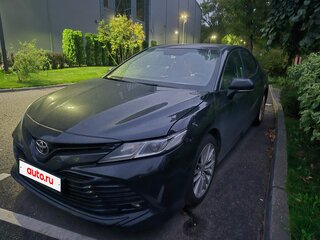 2019 Toyota Camry VIII (XV70), чёрный, 1950000 рублей, вид 1