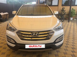 2013 Hyundai Santa Fe III, белый, 2300000 рублей, вид 3