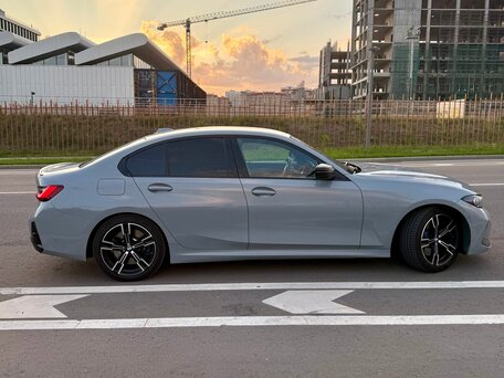 2022 BMW 3 серии 320d VII (G2x) Рестайлинг, серый, 4790000 рублей, вид 4