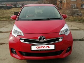 2015 Toyota Ractis II, красный, 950000 рублей, вид 1