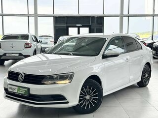 2015 Volkswagen Jetta VI Рестайлинг, белый, 1149000 рублей, вид 2