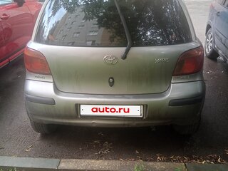 2003 Toyota Yaris I Рестайлинг, серый, 330000 рублей, вид 4