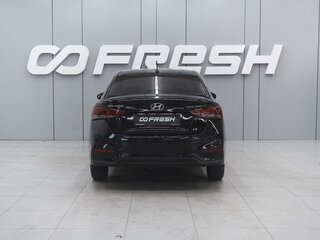 2019 Hyundai Solaris II, чёрный, 1269000 рублей, вид 4