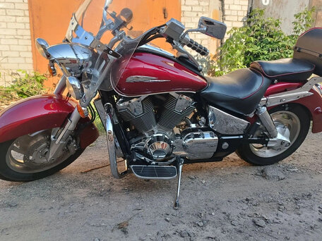 2003 Honda VTX 1800, красный, 800000 рублей, вид 3