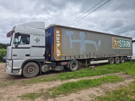 2000 DAF 95, серебристый, 1550000 рублей, вид 4