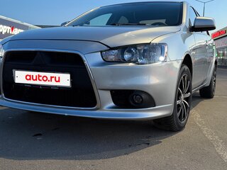 2008 Mitsubishi Lancer X, серый, 550000 рублей, вид 4
