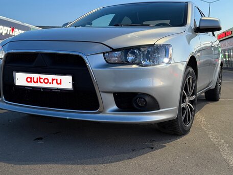 2008 Mitsubishi Lancer X, серый, 550000 рублей, вид 4