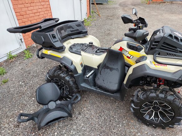 2025 Loncin XWolf 700L Mud, коричневый, 940000 рублей - вид 24