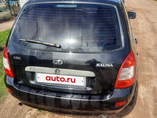 2012 Lada (ВАЗ) Kalina I, чёрный, 350000 рублей, вид 3