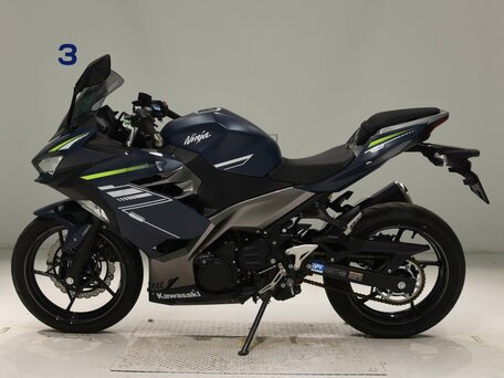 2021 Kawasaki Ninja 400, синий, 630000 рублей, вид 5