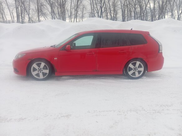 2008 Saab 9-3 II Рестайлинг, красный, 859000 рублей - вид 5