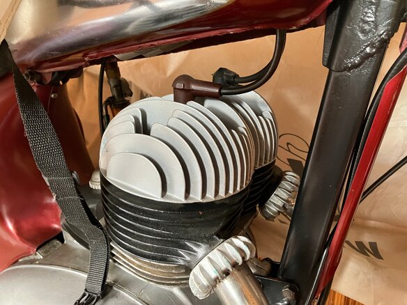 1960 Jawa 350/360, красный, 380000 рублей - вид 12