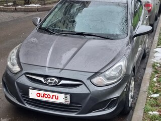 2012 Hyundai Solaris I, серый, 430000 рублей, вид 3