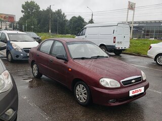 2008 Chevrolet Lanos I, красный, 240000 рублей, вид 4