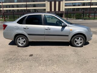 2012 Lada (ВАЗ) Granta I, серебристый, 325000 рублей, вид 4