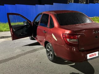 2012 Lada (ВАЗ) Granta I, красный, 130000 рублей, вид 3