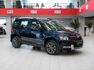 2017 Skoda Yeti I Рестайлинг, синий, 1695000 рублей, вид 3