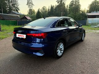 2021 Audi A3 35 TFSI IV (8Y), синий, 1600000 рублей, вид 5