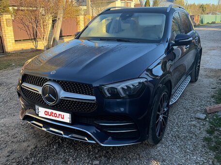 2021 Mercedes-Benz GLE 450 II (V167), синий, 6300000 рублей, вид 2
